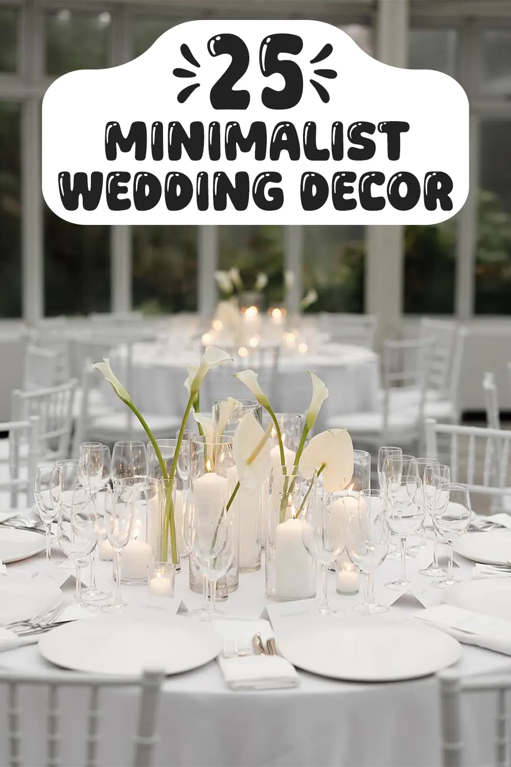 Minimalist Wedding Decor Ideas
