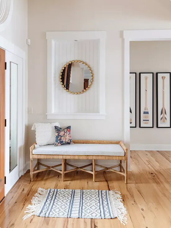 Small Entryway With Mirror