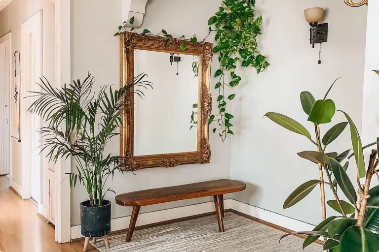 Small Entryway With Mirror