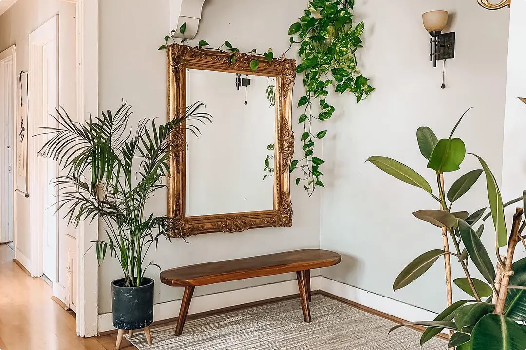 Small Entryway With Mirror