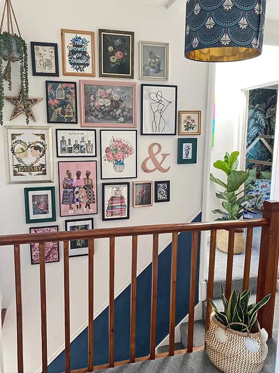 Stairway Gallery Wall Ideas