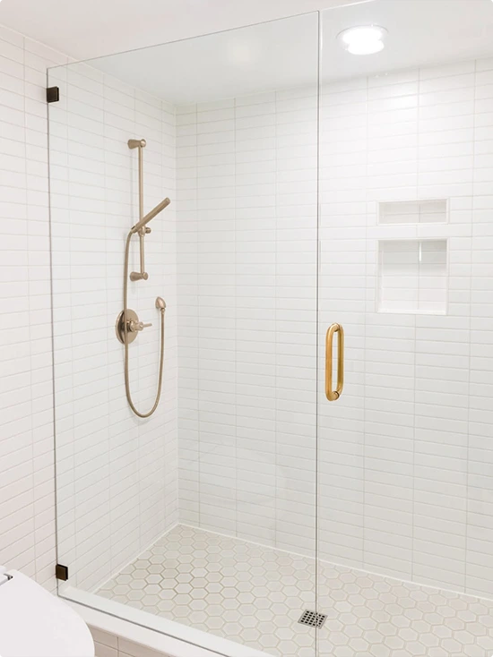 White Shower Tile Ideas