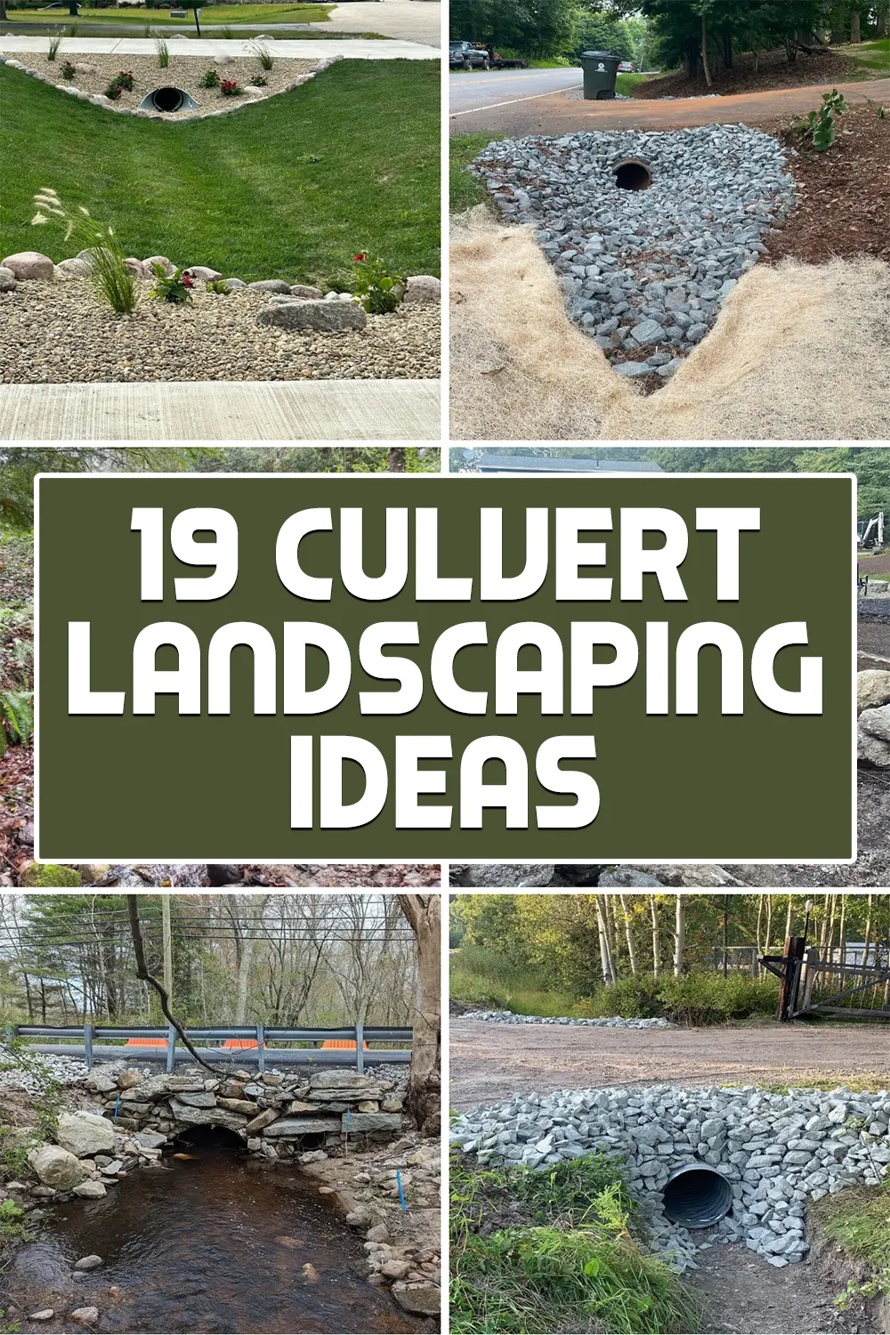 Culvert Landscaping Ideas