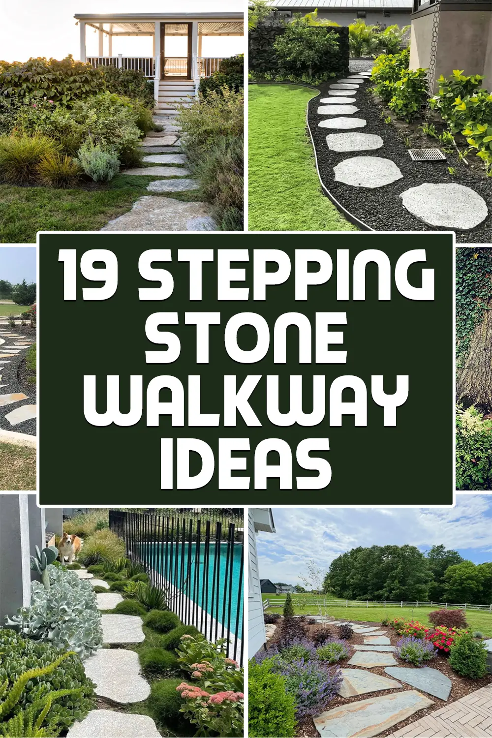 Stepping Stone Walkway Ideas