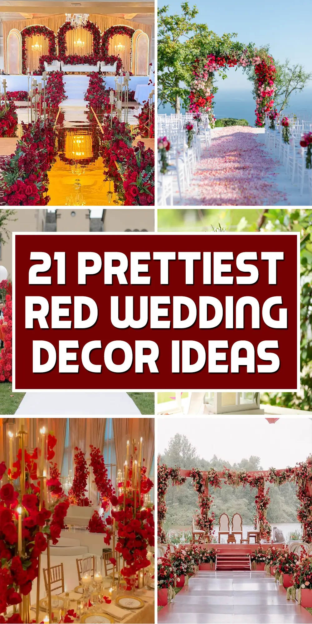 Red Wedding Decor Ideas