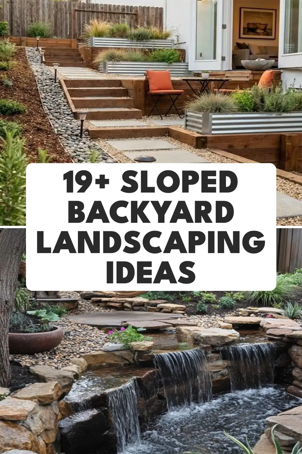 Sloped Backyard Landscaping Ideas