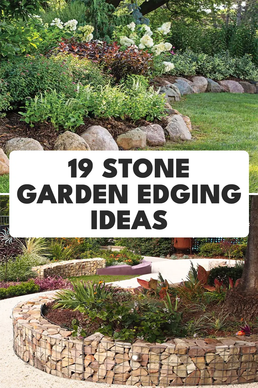 Stone Garden Edging Ideas