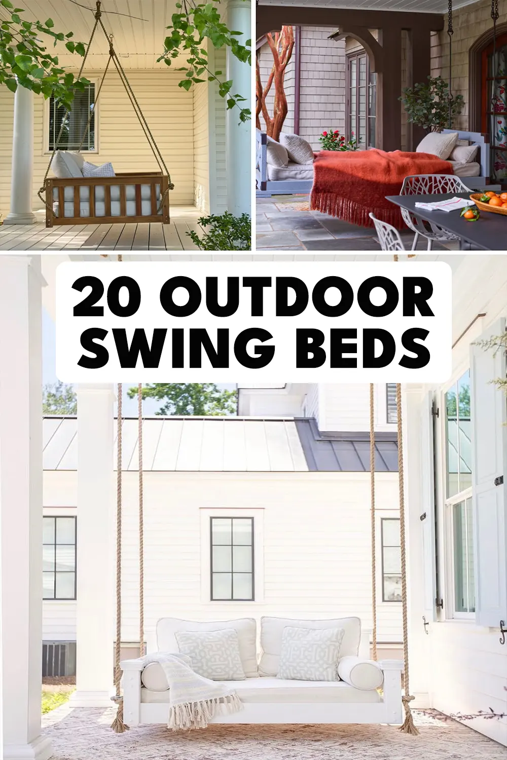 Outdoor Swing Beds