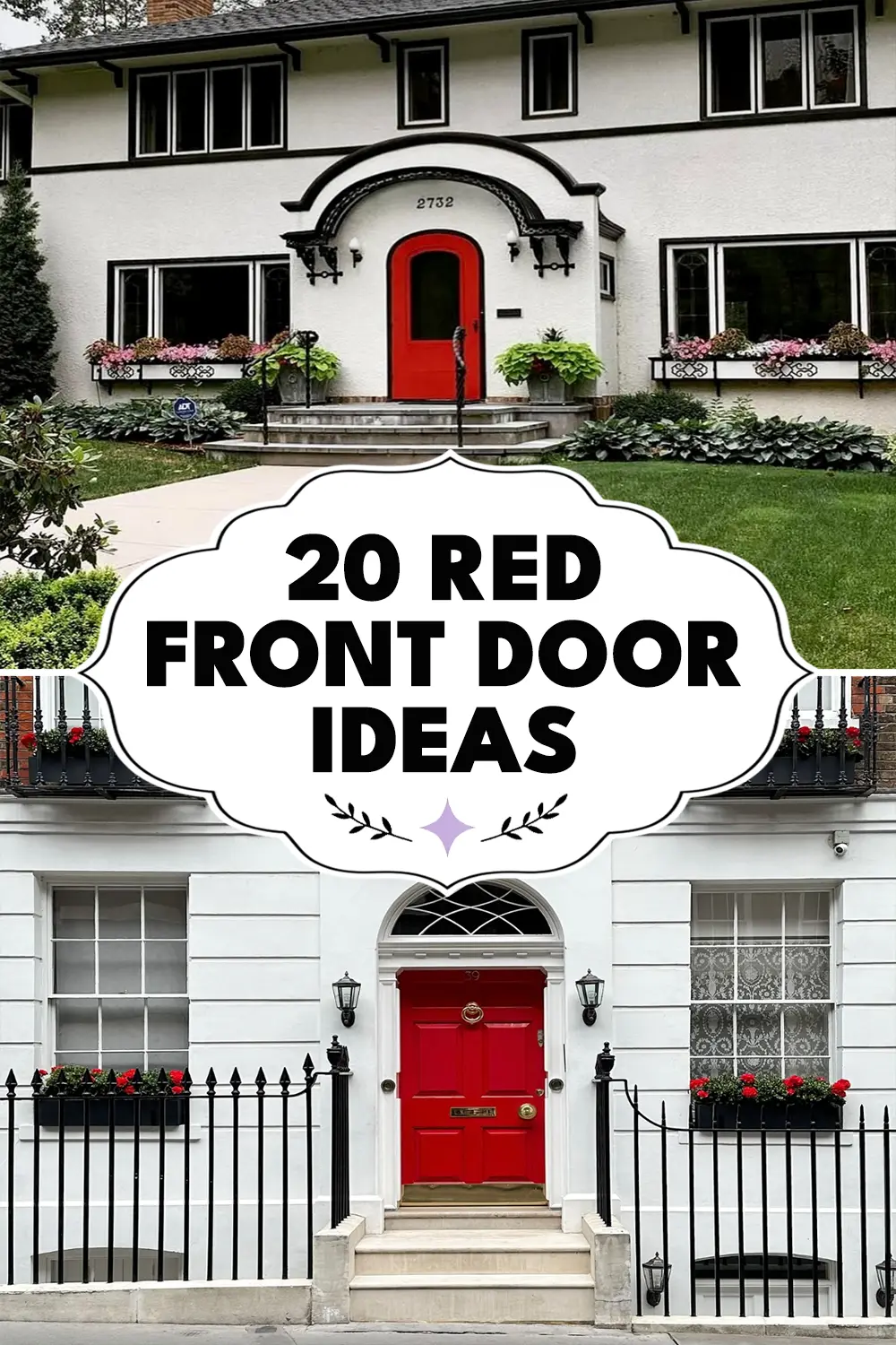 Red Front Door Ideas