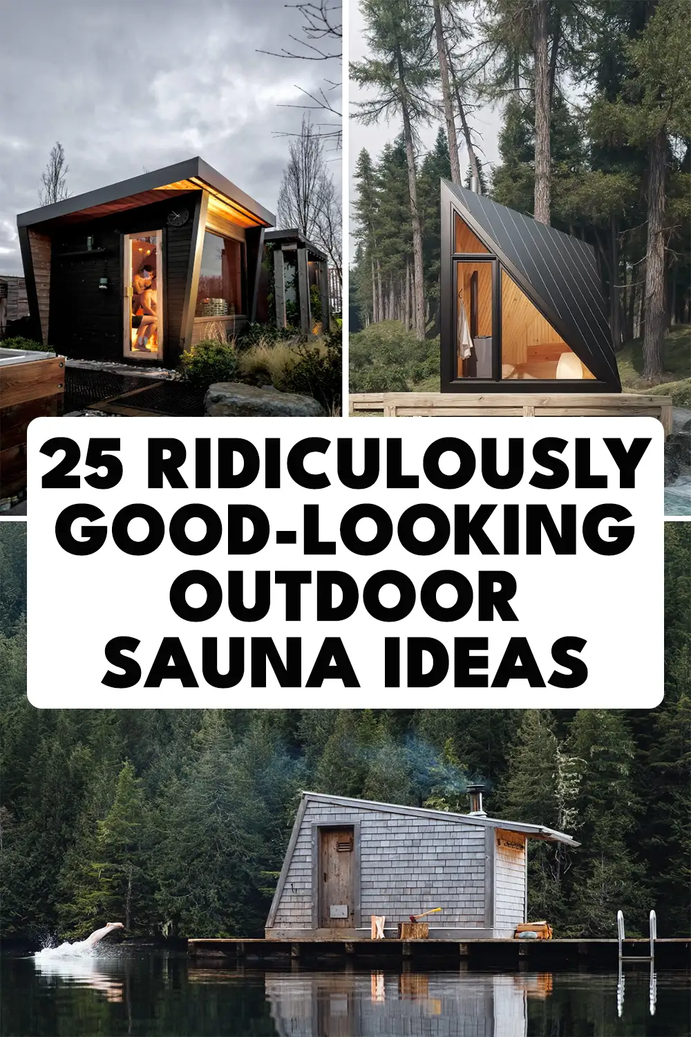 Outdoor Sauna Ideas