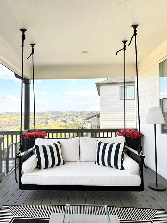 Outdoor Swing Beds