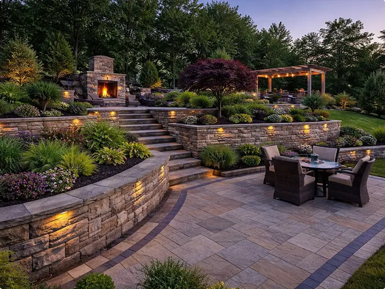 Patio Retaining Wall Ideas