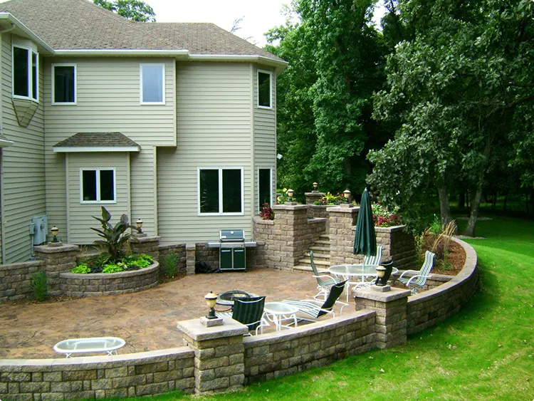 Patio Retaining Wall Ideas