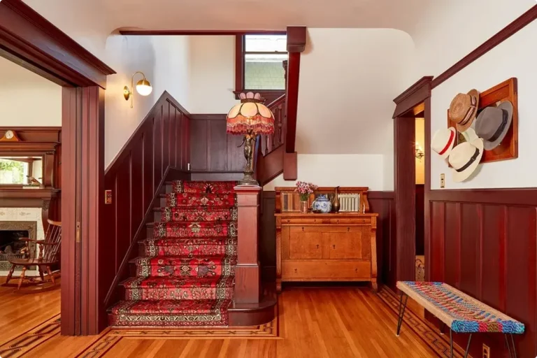 Red Hallway Ideas