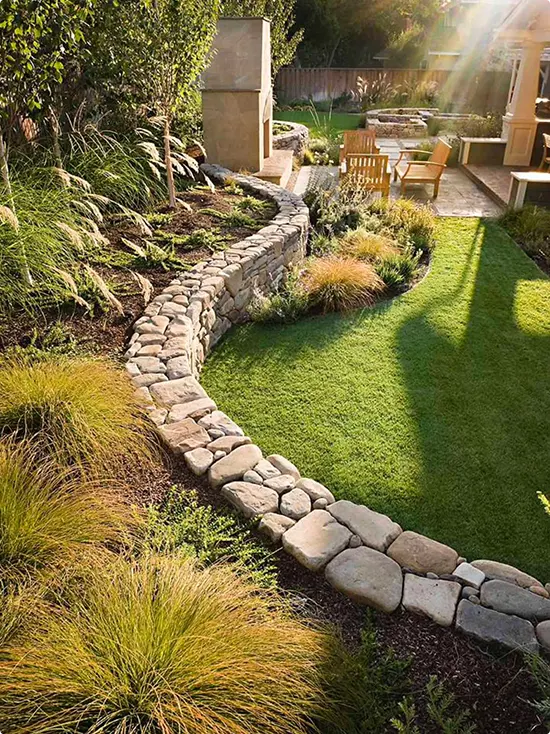 Stone Garden Edging Ideas