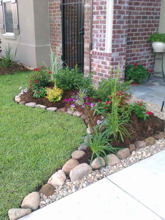 Stone Garden Edging Ideas