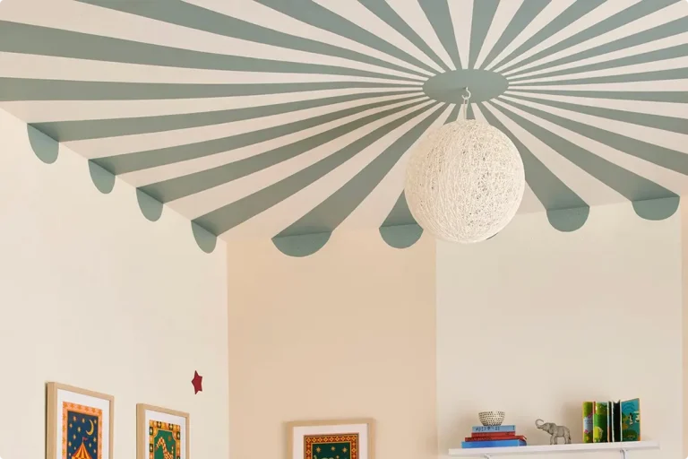 Striped Bedroom Ceiling Ideas