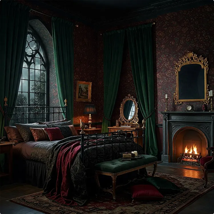 Vamp Romantic Home Decor Ideas