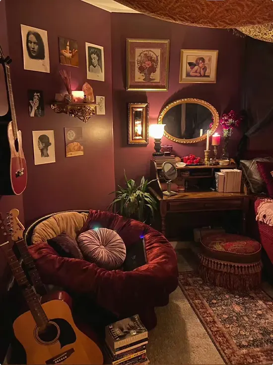 Vamp Romantic Home Decor Ideas