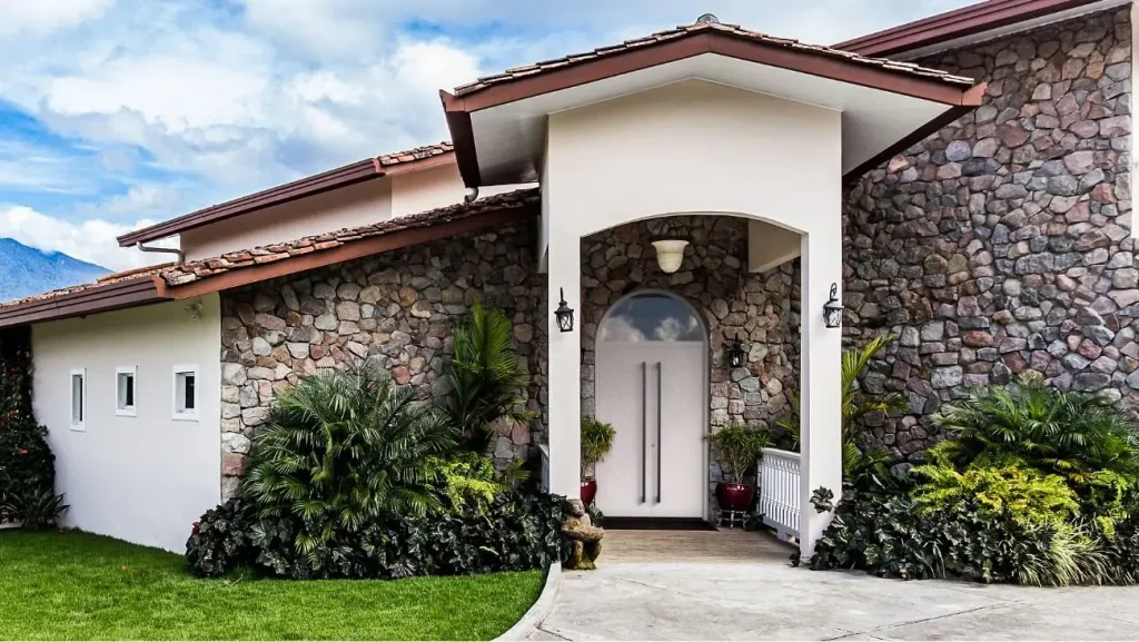 White Farmhouse Front Door Ideas