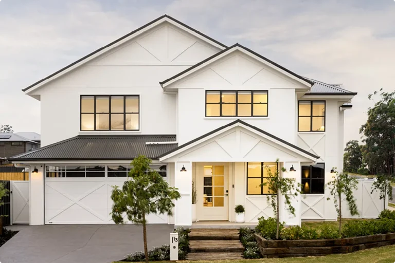 White Farmhouse Front Door Ideas