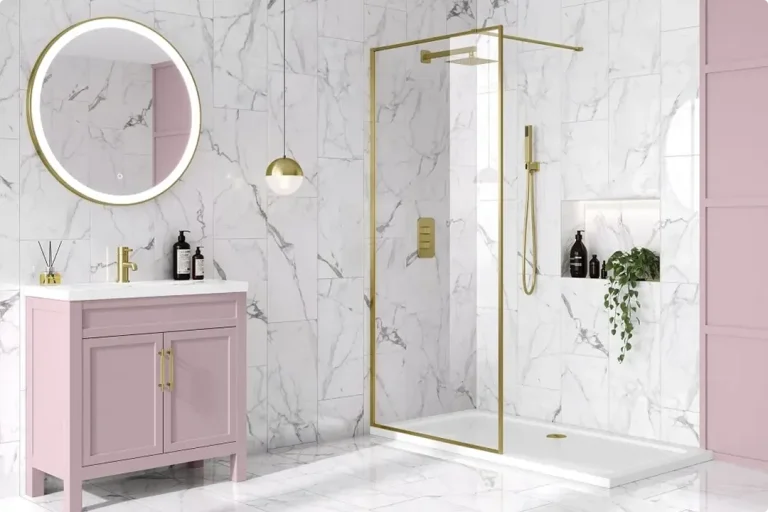 White Marble Shower Tile Ideas