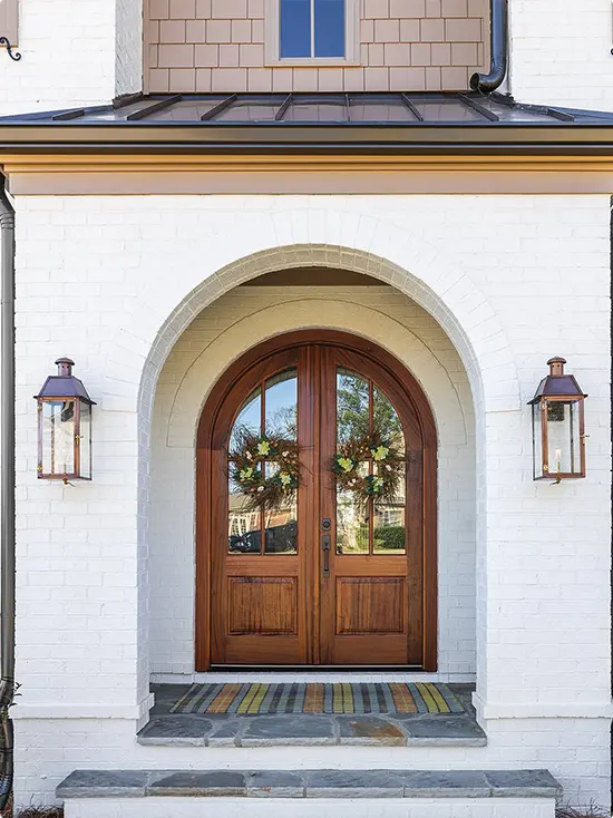 Wood Farmhouse Front Door Ideas