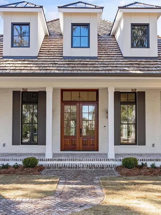 Wood Farmhouse Front Door Ideas