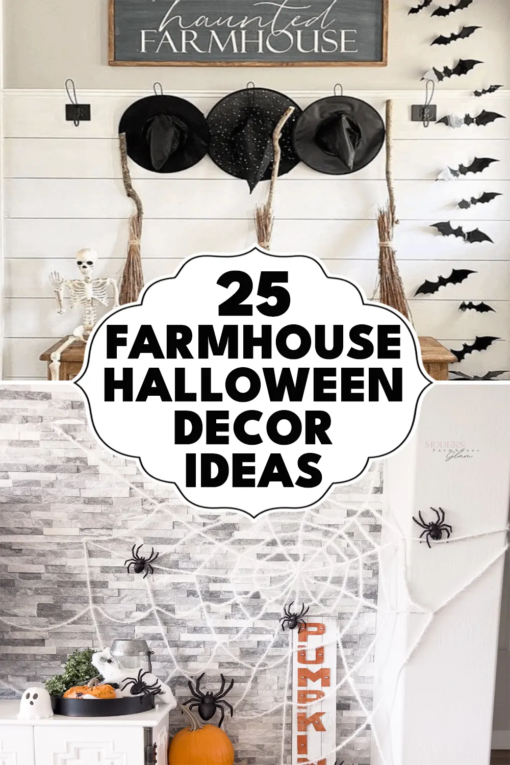 Farmhouse Halloween Decor Ideas