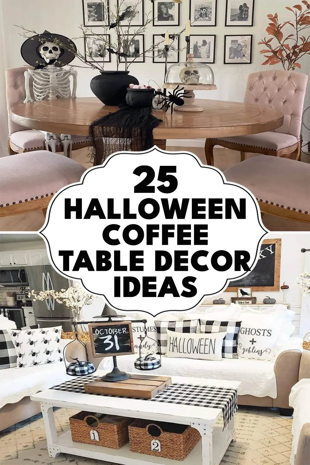 Halloween Coffee Table Decor Ideas