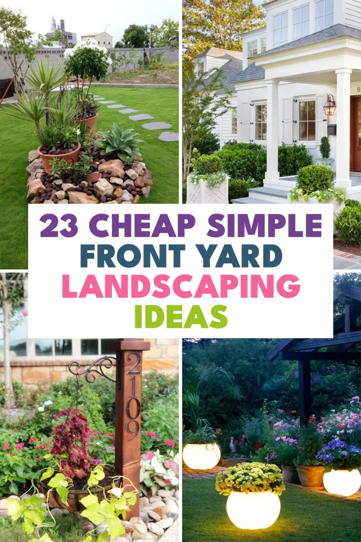 Cheap Simple Front Yard Landscaping Ideas