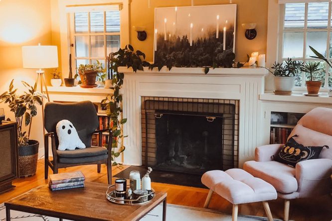 Halloween Mantle Decor Ideas