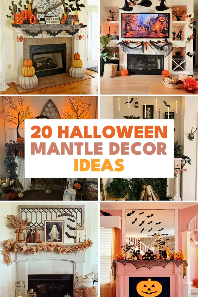 Halloween Mantle Decor Ideas