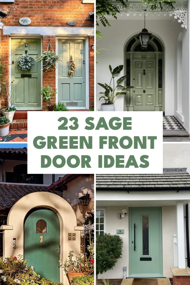 Sage Green Front Door Ideas