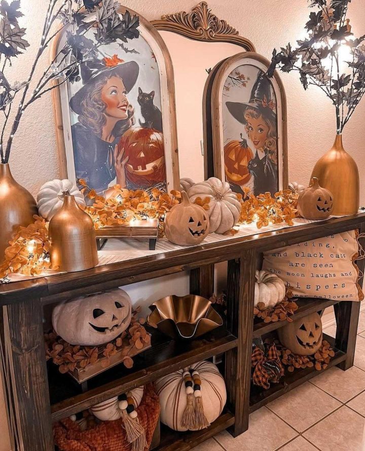 Vintage Halloween Decor Ideas