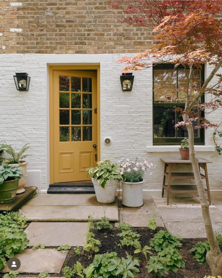 Yellow Front Door Ideas