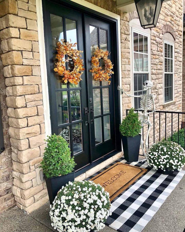 Black Front Door Ideas