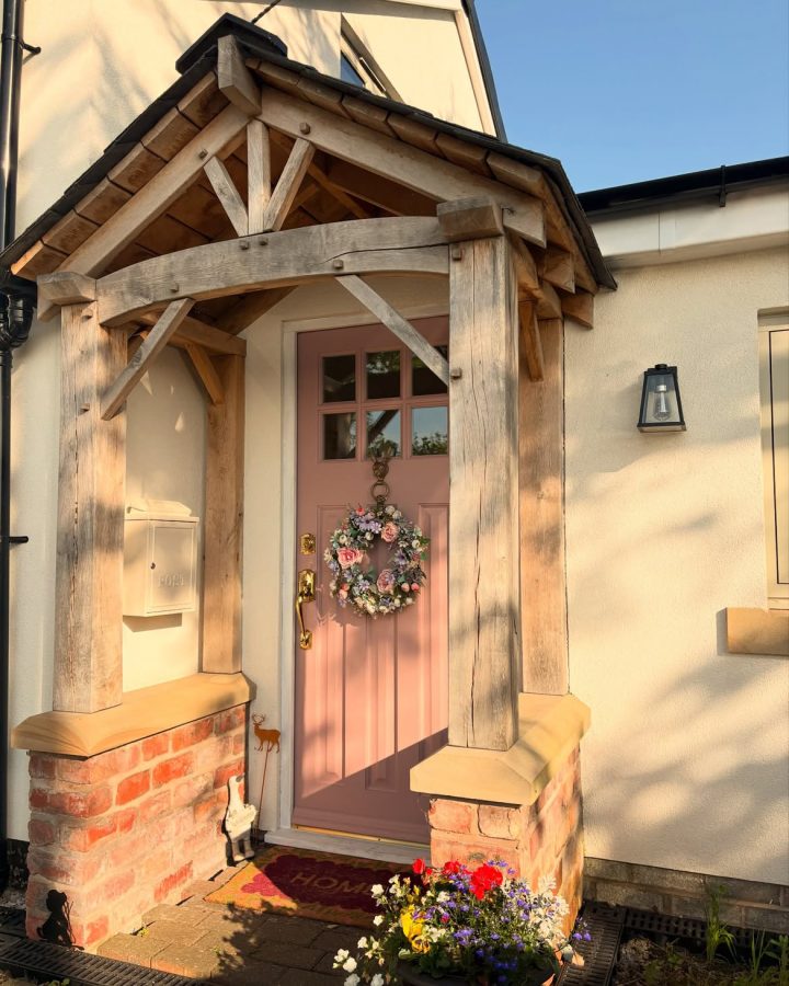Pink Front Door Ideas