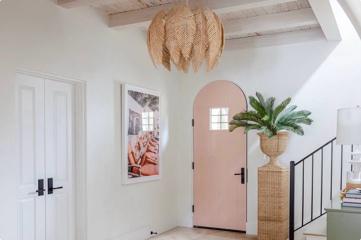 Pink Front Door Ideas
