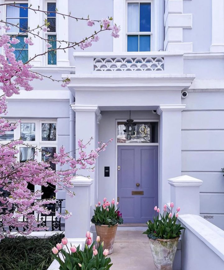 Purple Front Door Ideas