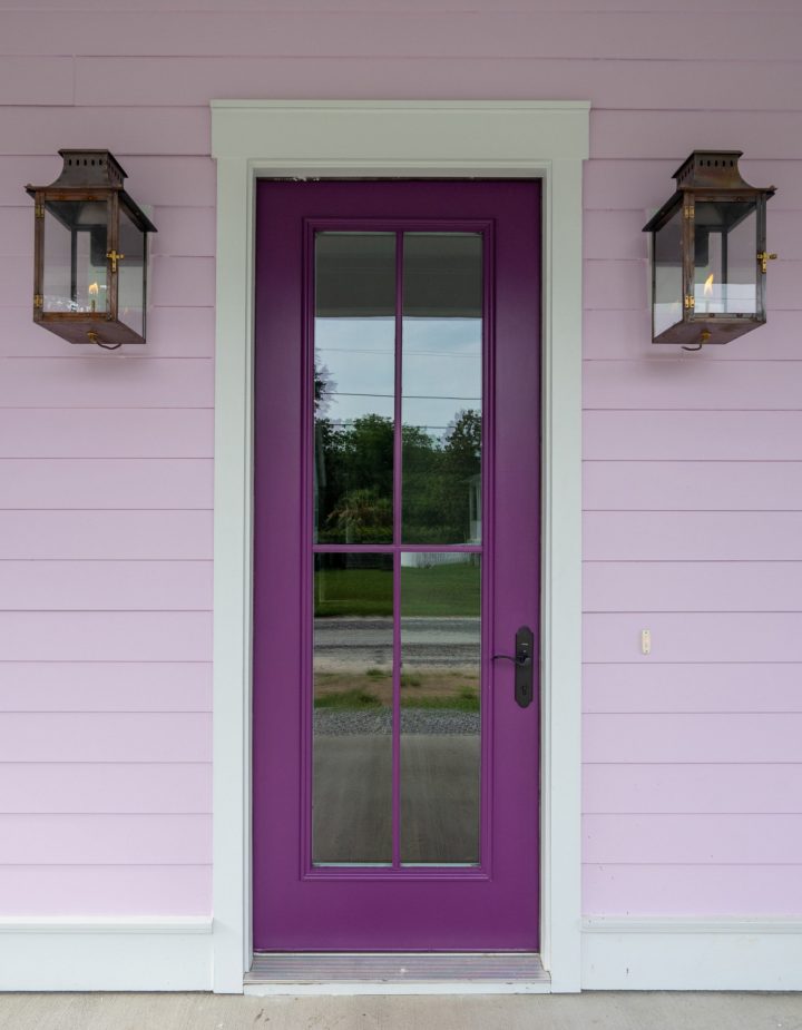 Purple Front Door Ideas