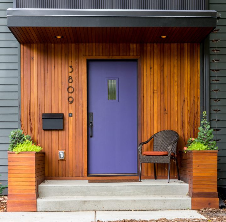Purple Front Door Ideas