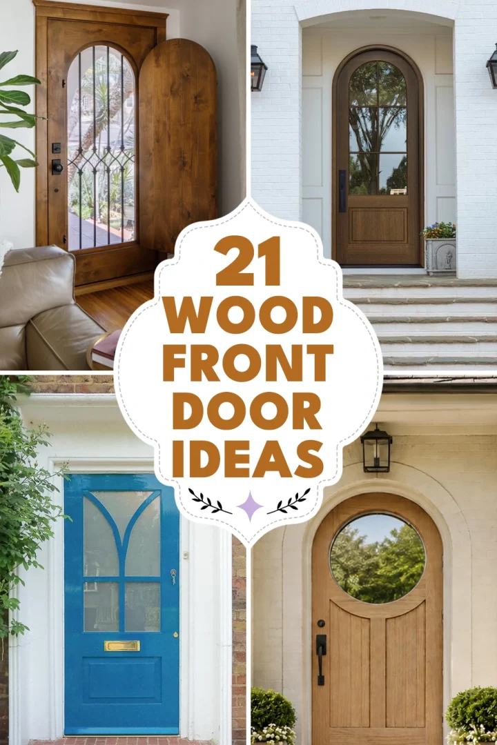 Wood Front Door Ideas